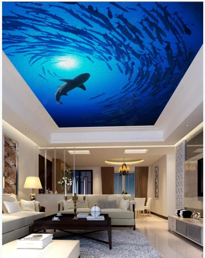 Custom wallpaper for walls 3 d ceiling murals wallpaper Beautiful deep sea fish dolphin living room bedroom ceiling zenith mural
Custom wallpaper for walls 3 d ceiling murals wallpaper Beautiful deep sea fish dolphin living room bedroom ceiling zenith mural