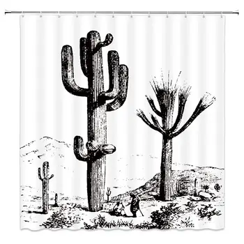 Cactus Decor Shower Curtain, Sketchy Hand Drawn Print of Desert Plants with Mexican Travellers Image, Fabric Bathroom Decor Set
Cactus Decor Shower Curtain, Sketchy Hand Drawn Print of Desert Plants with Mexican Travellers Image, Fabric Bathroom Decor Set