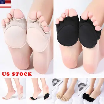 Women Non Slip High Heels Sandal Invisible Half Footie Open Toe Cotton Socks
Women Non Slip High Heels Sandal Invisible Half Footie Open Toe Cotton Socks