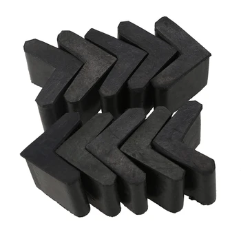 Rubber L Shaped Angle Iron Foot Pads Covers 10 Pcs Black
Rubber L Shaped Angle Iron Foot Pads Covers 10 Pcs Black