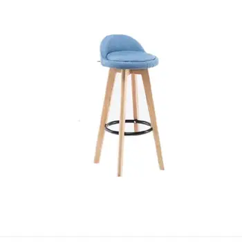Solid wood bar chair modern minimalist bar chair high stool backrest bar stool front desk cashier rotating creative bar stool
Solid wood bar chair modern minimalist bar chair high stool backrest bar stool front desk cashier rotating creative bar stool