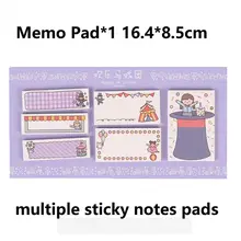Writing Tabs 30 Pages Memo Pads Notepad Cartoon Diary Desktop Note Pad for Student School Study Memo Paper Sticker Sheet Manual
Writing Tabs 30 Pages Memo Pads Notepad Cartoon Diary Desktop Note Pad for Student School Study Memo Paper Sticker Sheet Manual