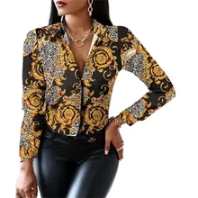 2021 Fashion Autumn Floral Print Blouse Women Clothes Turn Down Collar Long Sleeve Office Lady Shirts Tops Female Casual Blouses 
2021 Fashion Autumn Floral Print Blouse Women Clothes Turn Down Collar Long Sleeve Office Lady Shirts Tops Female Casual Blouses