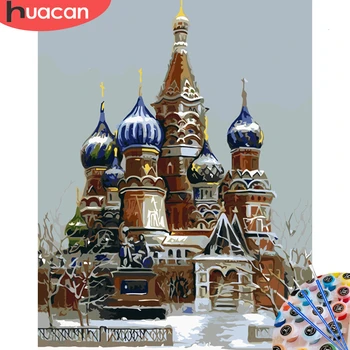HUACAN Oil Painting By Numbers Landscape Acrylic Drawing Canvas Picture For Adults Home Decoration Gift Wall Art 
HUACAN Oil Painting By Numbers Landscape Acrylic Drawing Canvas Picture For Adults Home Decoration Gift Wall Art