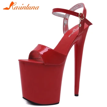 Karinluna 2020 New Arrivals Sexy Thin High Heels Summer Sandals Woman Shoes High Platform Buckle Strap Party Shoes Women Sandals
Karinluna 2020 New Arrivals Sexy Thin High Heels Summer Sandals Woman Shoes High Platform Buckle Strap Party Shoes Women Sandals