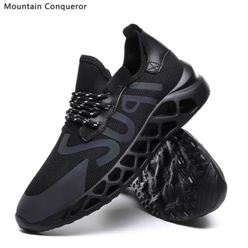 Mountain Conqueror Summer Men Black Casual Shoes Men Breathable Sneakers Tide shoes shiny hollow shoes 
Mountain Conqueror Summer Men Black Casual Shoes Men Breathable Sneakers Tide shoes shiny hollow shoes