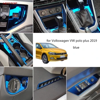 Stainless Steel BlueInner Trims Kit Decorator Set Cover Trim Frame for Volkswagen VW polo Plus 2019
Stainless Steel BlueInner Trims Kit Decorator Set Cover Trim Frame for Volkswagen VW polo Plus 2019