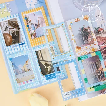 2 Sheets Idol Photo Cards Photo Frame Sticker Scrapbooking PET Korean Sticker Happy Planner/ DIY Crafts/ Card Making Decoration
2 Sheets Idol Photo Cards Photo Frame Sticker Scrapbooking PET Korean Sticker Happy Planner/ DIY Crafts/ Card Making Decoration