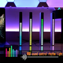LED Light RGB Sound Control Lights App Control Music Rhythm Pickup LAMP Colorful Strip Light For DJ Disco Car Christmas Decorate
LED Light RGB Sound Control Lights App Control Music Rhythm Pickup LAMP Colorful Strip Light For DJ Disco Car Christmas Decorate