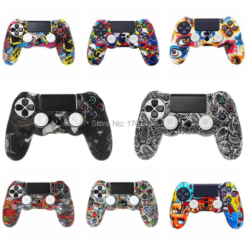 PS4 Non-slip Silicone Rubber Cover Case for PlayStation 4 Controller for PS4 Pro Slim Dualshock 4 Gamepads Protection
PS4 Non-slip Silicone Rubber Cover Case for PlayStation 4 Controller for PS4 Pro Slim Dualshock 4 Gamepads Protection