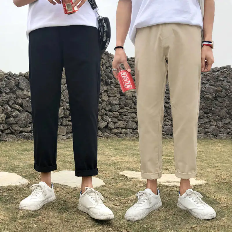 Hong Kong Style INS Super Fire Solid Color Capri Pants Popular Brand Korean-style Casual Pants Autumn & Winter Loose Straight St
Hong Kong Style INS Super Fire Solid Color Capri Pants Popular Brand Korean-style Casual Pants Autumn & Winter Loose Straight St