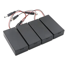 30pcs/lot 2 x 3.7V 18650 Battery Holder Storage Box Case with ON/OFF Switch 2 Slots 7.4V Batteries Cover With 5.5x2.1mm DC Plug
30pcs/lot 2 x 3.7V 18650 Battery Holder Storage Box Case with ON/OFF Switch 2 Slots 7.4V Batteries Cover With 5.5x2.1mm DC Plug