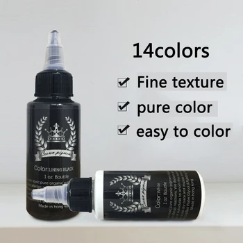 set 14 colors Tattoo artist tattoo ink Permanent tattoo pigment kit 1 Oz(30ML)tool
set 14 colors Tattoo artist tattoo ink Permanent tattoo pigment kit 1 Oz(30ML)tool