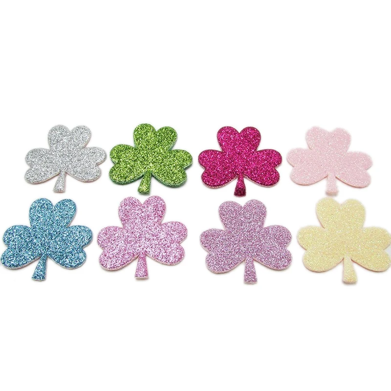 50pcs/lot 4*4cm Glitter Sequin Flower Leaf Patches Appliques Stickers for Handmade DIY Kid Clothes Headwear Decor Accessories
50pcs/lot 4*4cm Glitter Sequin Flower Leaf Patches Appliques Stickers for Handmade DIY Kid Clothes Headwear Decor Accessories