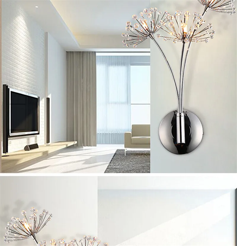 Modern Nordic Style Dandelion Wall Lamp Light Fixtures For Home Modern Nordic Style Dandelion Wall Lamp Light Fixtures For Home