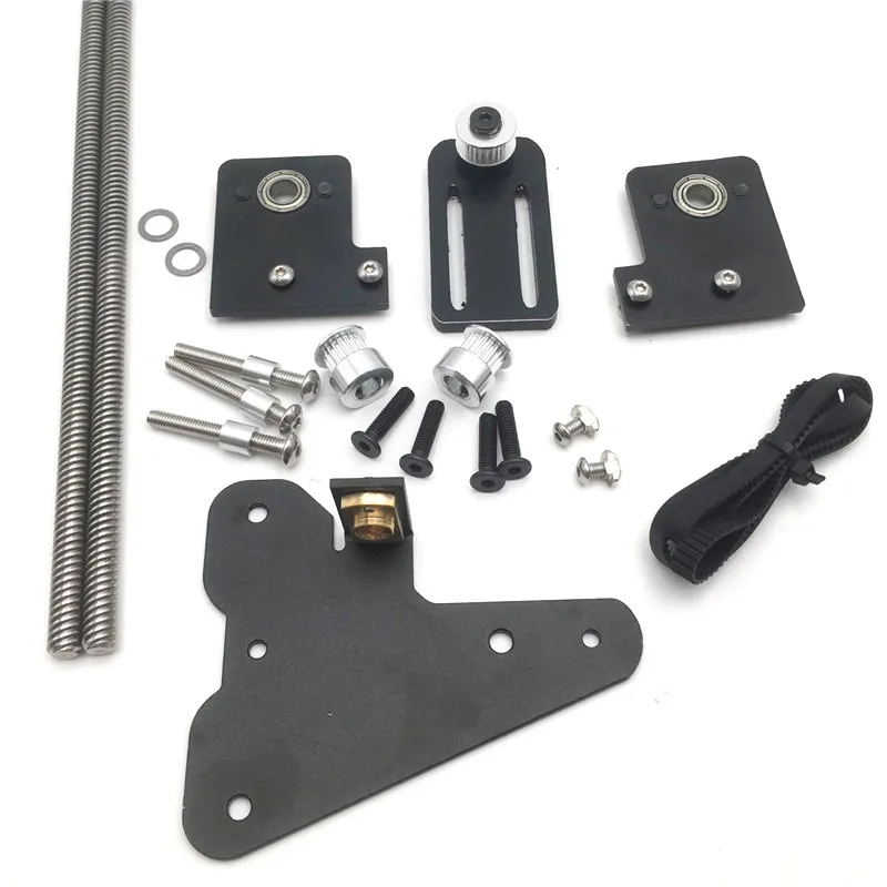 CR-10 dual Z axis upgrade timing belt tensioner with single motor for CR-10/Ender3 3D printer
CR-10 dual Z axis upgrade timing belt tensioner with single motor for CR-10/Ender3 3D printer