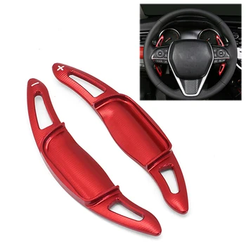 For Toyota Camry 2018 2019 Add-On Car Steering Wheel Shift Paddle Shifters Extension Covers Aluminum Alloy Red Auto car styling
For Toyota Camry 2018 2019 Add-On Car Steering Wheel Shift Paddle Shifters Extension Covers Aluminum Alloy Red Auto car styling
