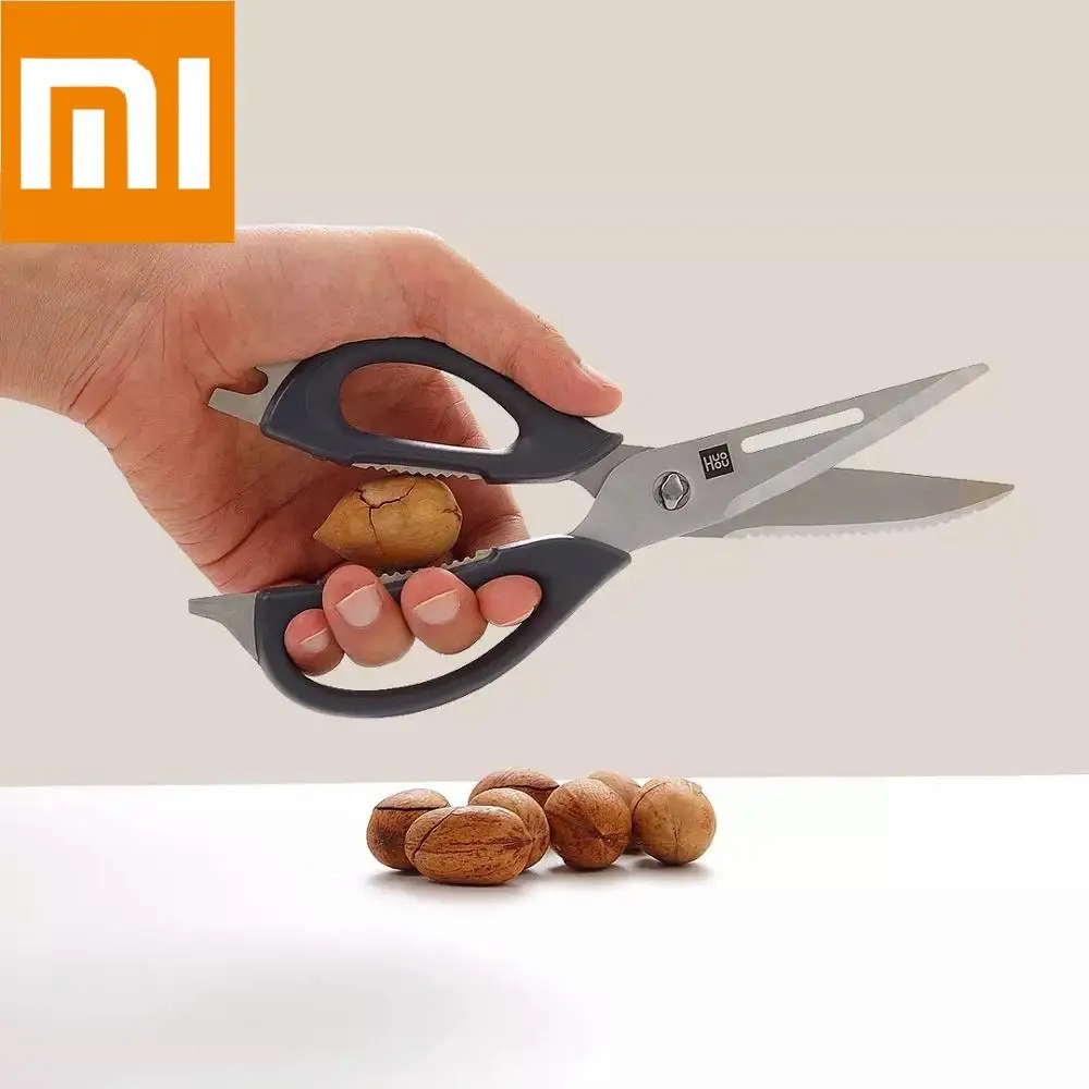 Xiaomi HuoHou Multifunctional Kitchen scissor Detachable scissors Nutcracker Bottle opener Bone Cutter Cook Tool shear cut Poult
Xiaomi HuoHou Multifunctional Kitchen scissor Detachable scissors Nutcracker Bottle opener Bone Cutter Cook Tool shear cut Poult