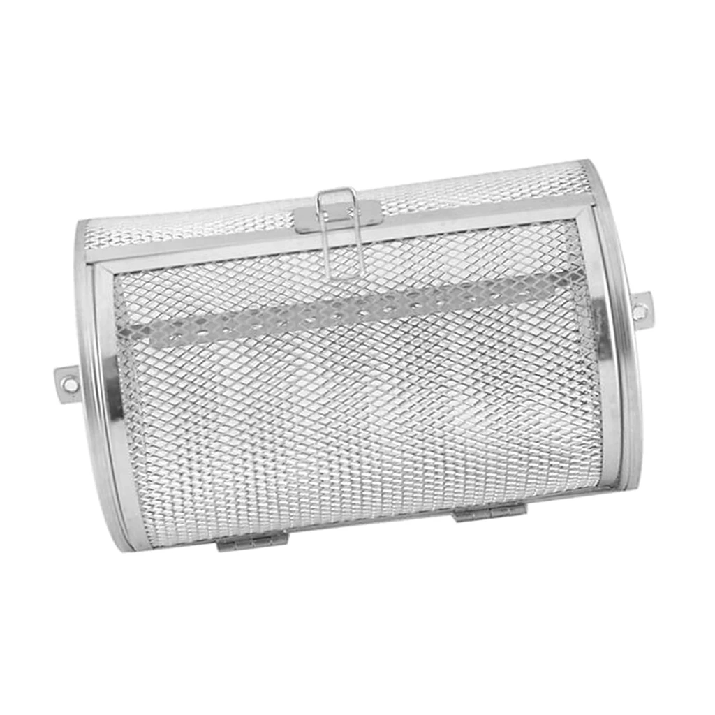 Stainless Steel Rotisserie Grill Roaster Drum Oven Basket Baking fit for Coffee Beans Peanut BBQ Stainless Steel Rotisserie Grill Roaster Drum Oven Basket Baking fit for Coffee Beans Peanut BBQ