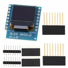 0.66 Inch OLED Display Module For WEMOS D1 MINI ESP32 Module Arduino AVR STM32 64x48 LCD Screen IIC I2C OLED
0.66 Inch OLED Display Module For WEMOS D1 MINI ESP32 Module Arduino AVR STM32 64x48 LCD Screen IIC I2C OLED