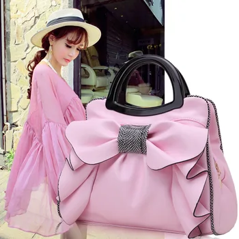 2020 new simple sweet beauty bag lady bag handbag shoulder messenger bag bow lady
2020 new simple sweet beauty bag lady bag handbag shoulder messenger bag bow lady