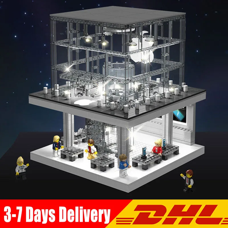 2019 SD6900 City Street View 1116 Pcs Architecture LED Flagship Store Model Building Blocks Bricks Toys Compatible LegoINGlys
2019 SD6900 City Street View 1116 Pcs Architecture LED Flagship Store Model Building Blocks Bricks Toys Compatible LegoINGlys