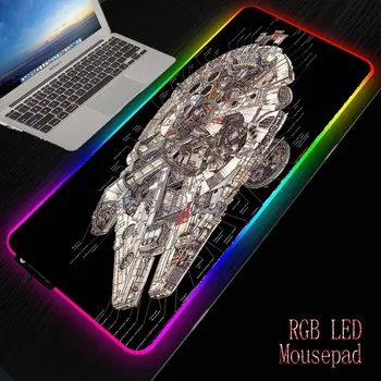 Mairuige Star Wars Large RGB Gaming Gamer Locking Edge Keyboard Mousepad LED Light USB Wired Non-Slip Mouse Mice 7 Dazzle Colors
Mairuige Star Wars Large RGB Gaming Gamer Locking Edge Keyboard Mousepad LED Light USB Wired Non-Slip Mouse Mice 7 Dazzle Colors