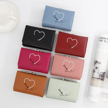 Love Heart-Shaped Embroidered Letters Pattern Simple Fashion Small Wallet Womens Multifunctional Wallet
Love Heart-Shaped Embroidered Letters Pattern Simple Fashion Small Wallet Womens Multifunctional Wallet