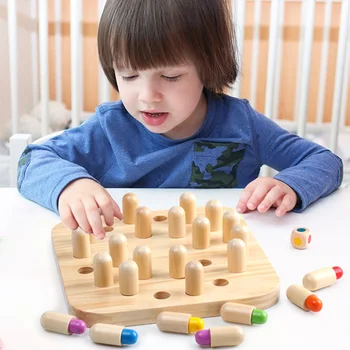 2020 Fashion Baby Intelligence 2 In 1 Wooden Memory Match Chess Game Clip Beads Early Learning Toy Kids Early Educational Toy
2020 Fashion Baby Intelligence 2 In 1 Wooden Memory Match Chess Game Clip Beads Early Learning Toy Kids Early Educational Toy