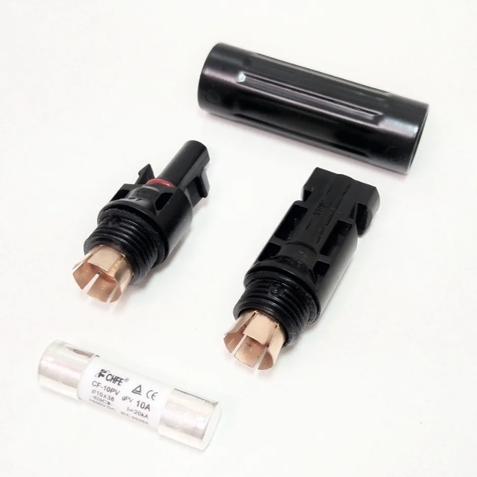 10A/15A/20A/30A MC4 Fuse Connector with Protection 1000 VDC Male to Fem PV Photovoltaic Fuse Holder Protective for PV Connector
10A/15A/20A/30A MC4 Fuse Connector with Protection 1000 VDC Male to Fem PV Photovoltaic Fuse Holder Protective for PV Connector