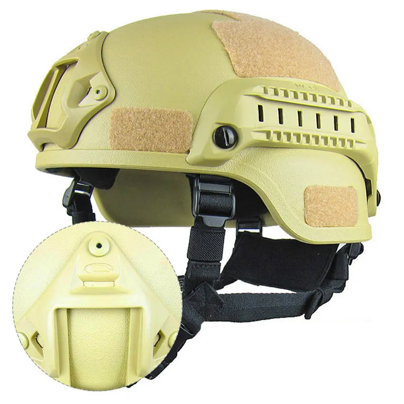 Quality Lightweight Helmet Tactical Helmet Outdoor Tactical Painball CS SWAT Riding Safe Protect Equipment
Quality Lightweight Helmet Tactical Helmet Outdoor Tactical Painball CS SWAT Riding Safe Protect Equipment