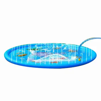 Splash Pad Water Mat Cistern Water Spray Pad Games Beach Pad Lawn Outdoor Swiming Pool Inflatable Water Spray Toy Beach
Splash Pad Water Mat Cistern Water Spray Pad Games Beach Pad Lawn Outdoor Swiming Pool Inflatable Water Spray Toy Beach