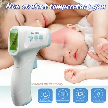 Digital Infrared Forehead Thermometer LCD IR Thermometer Non-contact IR Infrared Thermometer Temperature Meter with Fever Alarm
Digital Infrared Forehead Thermometer LCD IR Thermometer Non-contact IR Infrared Thermometer Temperature Meter with Fever Alarm
