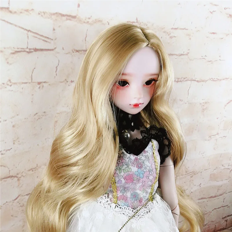 New Style 1/3 1/4 1/6 1/8 Bjd SD Wig Long Wavy Hair High Temperature Wire BJD Wig For BJD Doll Many Colors
New Style 1/3 1/4 1/6 1/8 Bjd SD Wig Long Wavy Hair High Temperature Wire BJD Wig For BJD Doll Many Colors