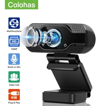 Webcam 1080P Full HD Web Camera With Microphone USB Plug Web Cam For PC Computer Mac Laptop YouTube Live Broadcast Video Calling
Webcam 1080P Full HD Web Camera With Microphone USB Plug Web Cam For PC Computer Mac Laptop YouTube Live Broadcast Video Calling