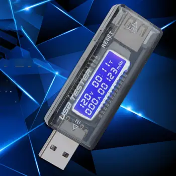 KWS-V21 USB Detector Voltmeter Ammeter Power Capacity Tester Meter Voltage Current Mobile Power USB Charger
KWS-V21 USB Detector Voltmeter Ammeter Power Capacity Tester Meter Voltage Current Mobile Power USB Charger