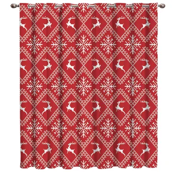 Christmas Themed Snow And Deer Background Indoor Floral Fabric Kids Window Treatment Hardware Sets Curtain 
Christmas Themed Snow And Deer Background Indoor Floral Fabric Kids Window Treatment Hardware Sets Curtain