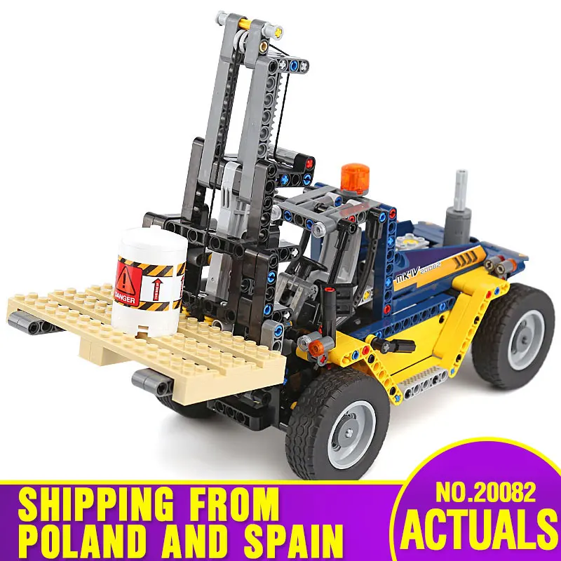 Technic Series 20082 Heavy Duty Forklift Model Building Blocks Bricks Set Assembly Toys Christmas Gifts 42079 For Kids Gifts
Technic Series 20082 Heavy Duty Forklift Model Building Blocks Bricks Set Assembly Toys Christmas Gifts 42079 For Kids Gifts