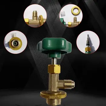 Car Refrigeration 1/4 SAE Auto AC Can Tap Valve Bottle Opener For R134a Low Pressure Gas Refrigerant Air-conditioning E7CA
Car Refrigeration 1/4 SAE Auto AC Can Tap Valve Bottle Opener For R134a Low Pressure Gas Refrigerant Air-conditioning E7CA