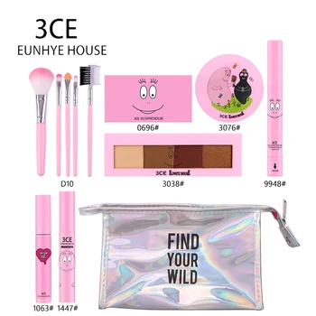 3CE EUNHYE HOUSE Makeup Set 8PCS Make Up Tool Cosmetic Pink Professional Brush Eyeshadow Lipstick Concealer Powder Bag for gif
3CE EUNHYE HOUSE Makeup Set 8PCS Make Up Tool Cosmetic Pink Professional Brush Eyeshadow Lipstick Concealer Powder Bag for gif