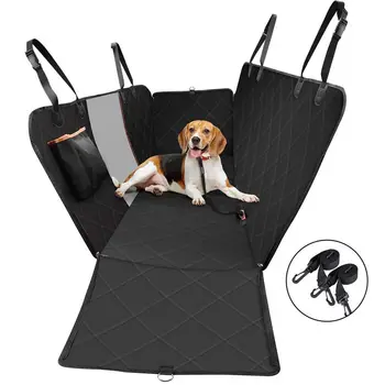 Dog Car Seat Cover with Mesh Viewing Window, Non-Scratch Waterproof Large Backseat Cover with a Storage Pocket, Nonslip Backing
Dog Car Seat Cover with Mesh Viewing Window, Non-Scratch Waterproof Large Backseat Cover with a Storage Pocket, Nonslip Backing