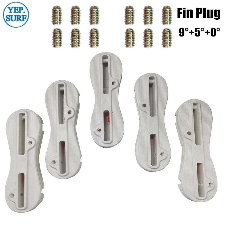 SUP Board Surfing FCS2 Fin Plug White Plastic Surf Fusion 9+5+0 Degree Fin Plug 5pcs per set Surfboard fin box
SUP Board Surfing FCS2 Fin Plug White Plastic Surf Fusion 9+5+0 Degree Fin Plug 5pcs per set Surfboard fin box