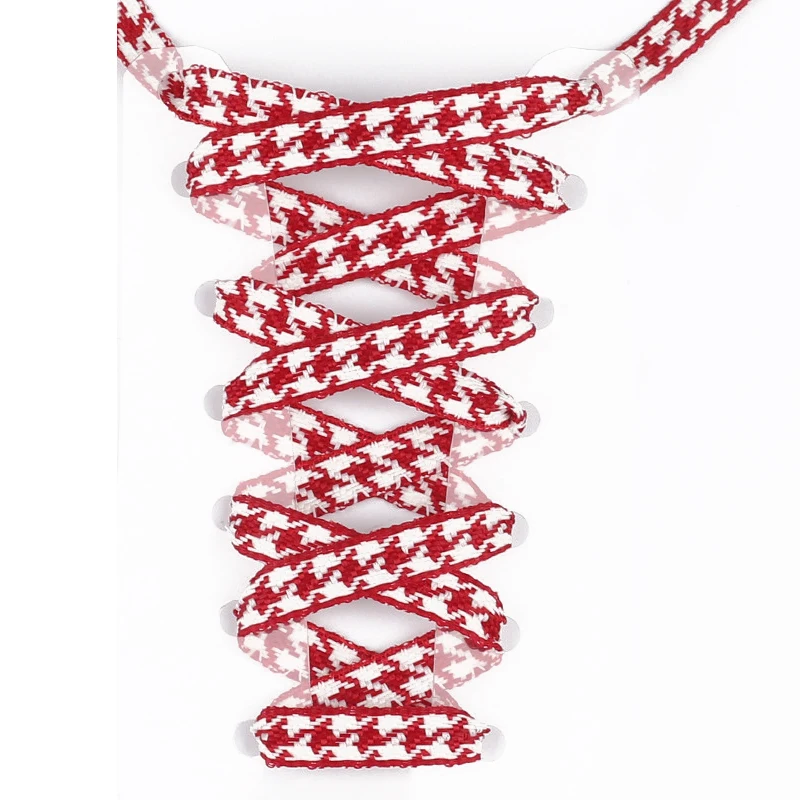 Hot sale black white lattice shoelaces creative casual elastic shoelaces multipurpose shoe laces high quality accessories
Hot sale black white lattice shoelaces creative casual elastic shoelaces multipurpose shoe laces high quality accessories