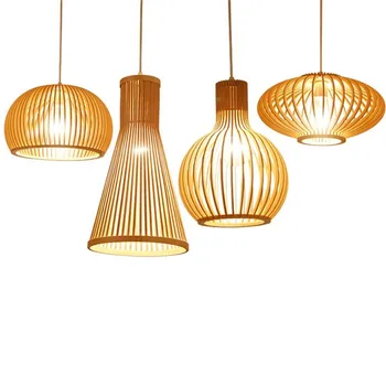 Simple Nordic restaurant bar pendant lamps wood and bamboo pendant lights Japanese style and lodging wooden hanging lightings
Simple Nordic restaurant bar pendant lamps wood and bamboo pendant lights Japanese style and lodging wooden hanging lightings