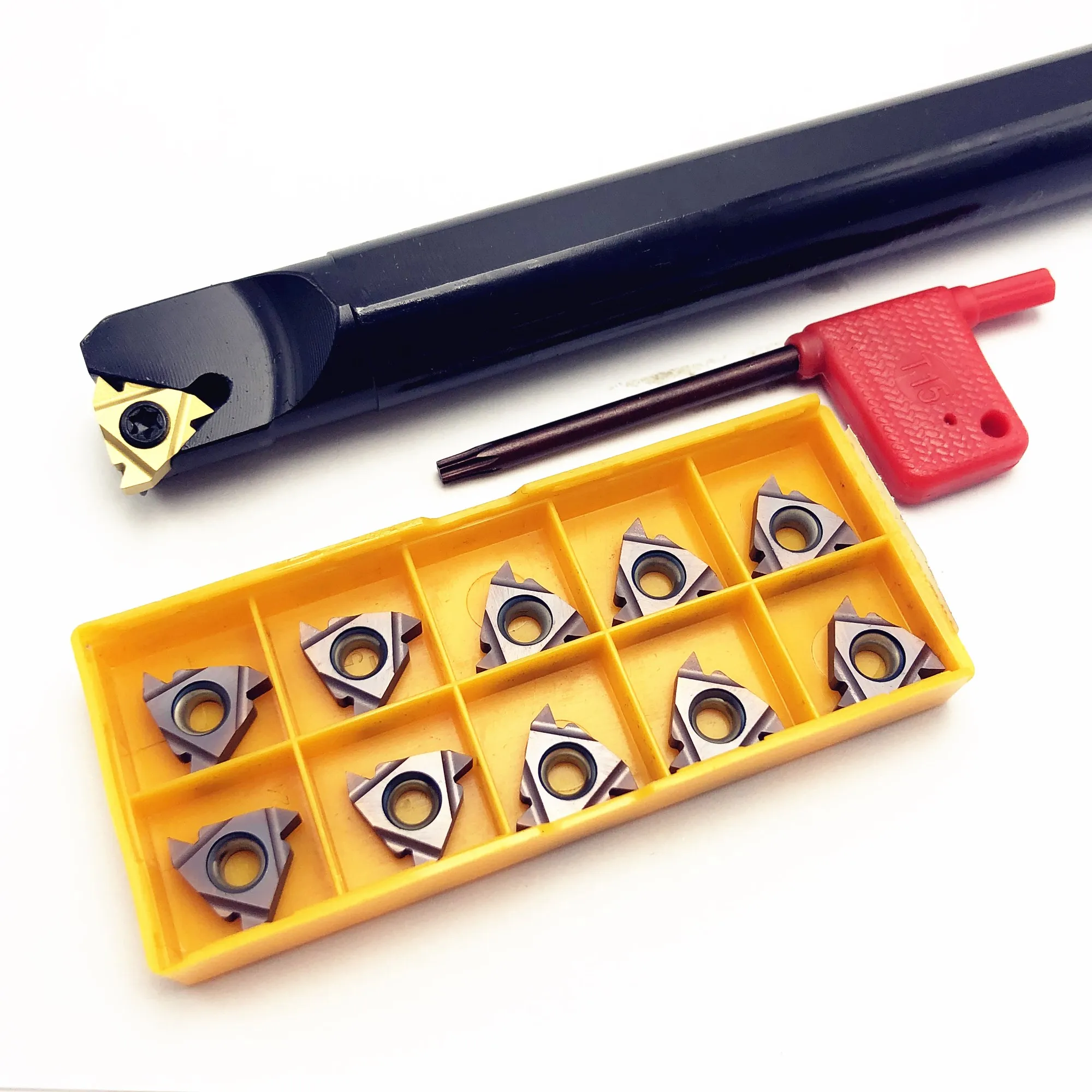 1PCS SNR0013M16 SNR0013Q16 SNR0020R16 SNR0025S16 Threaded tool holder internal tools holder for 11ER 11IR thread cutting tool
1PCS SNR0013M16 SNR0013Q16 SNR0020R16 SNR0025S16 Threaded tool holder internal tools holder for 11ER 11IR thread cutting tool