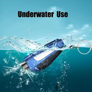 Vehemo Car Safety Hammer Escape Hammer Device Rescue for Keychain Multifunction Life-Saving Traffic for Seat Belt Cutter
Vehemo Car Safety Hammer Escape Hammer Device Rescue for Keychain Multifunction Life-Saving Traffic for Seat Belt Cutter