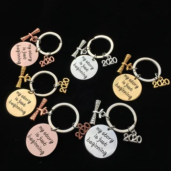 Multicolor Graduation Gift Keychain Engraved MY STORY IS JUST BEGINNING Class Of 2020 Stainsteel Steel Jewelry Friends Gift
Multicolor Graduation Gift Keychain Engraved MY STORY IS JUST BEGINNING Class Of 2020 Stainsteel Steel Jewelry Friends Gift