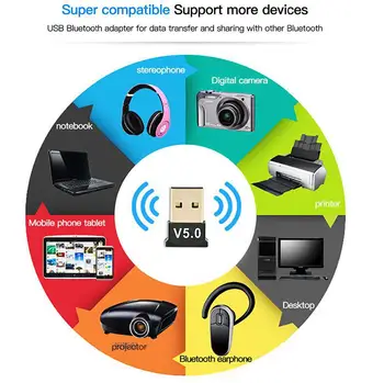 Bluetooth 5.0 Receiver USB Wireless Bluetooth Adapter Audio Dongle Sender for PC Computer Laptop Earphone LMP9.X USB Transmitter 
Bluetooth 5.0 Receiver USB Wireless Bluetooth Adapter Audio Dongle Sender for PC Computer Laptop Earphone LMP9.X USB Transmitter
