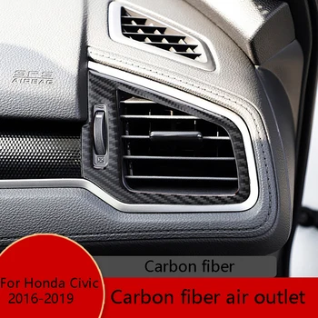 Car Right and Left Air Outlet Decorative Sticker for Honda Tenth Generation Civic 2016-2019 Carbon Fiber Auto interior Cover
Car Right and Left Air Outlet Decorative Sticker for Honda Tenth Generation Civic 2016-2019 Carbon Fiber Auto interior Cover