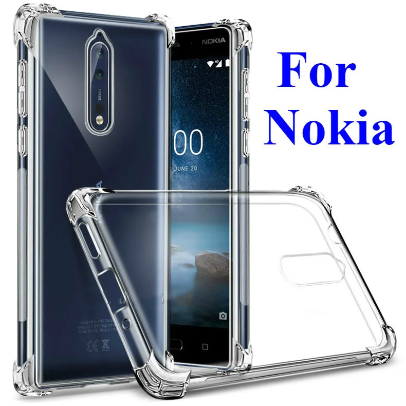 Anti-knock Cases For Nokia 6 5 3 Transparent Cover For Nokia 7.1 5.1 3.1 plus 2.1 8 X6 3 5 Coque Full Protection of 360 Degree
Anti-knock Cases For Nokia 6 5 3 Transparent Cover For Nokia 7.1 5.1 3.1 plus 2.1 8 X6 3 5 Coque Full Protection of 360 Degree